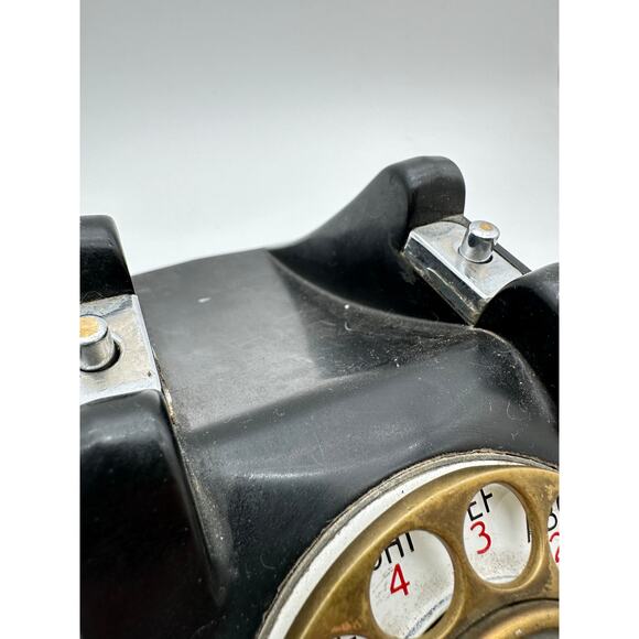 Antique Phone 1930s Automatic Electric Monophone Black Rotary Telephone Box RARE - Picture 5 of 16
